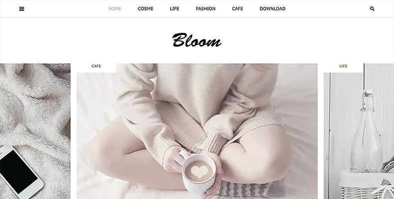 WordPress Theme Bloom